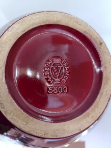 beau vase art deco made in france signé Verceram en bon etat