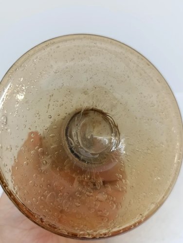beau vase bougeoir bulle typique biot en bon etat