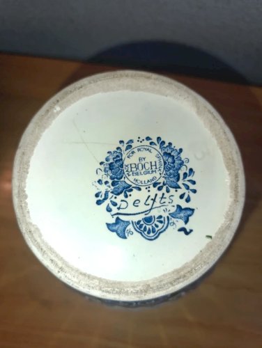 beau vase delfts royal sphinx bye boch en bon etat