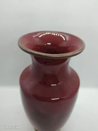 Beau vase en céramique asiatique depoque à définir en bon etat