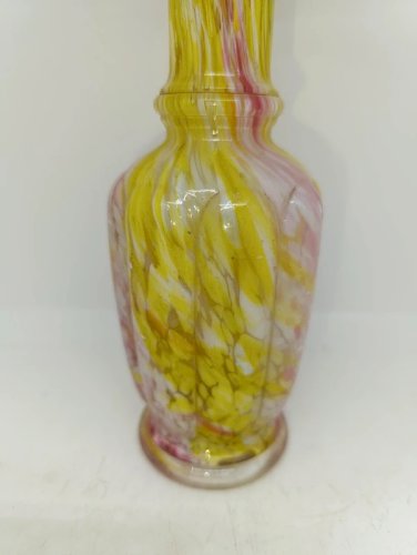 beau vase legras  clichy col mouchoir en bon etat