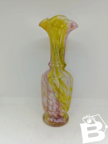 beau vase legras  clichy col mouchoir en bon etat