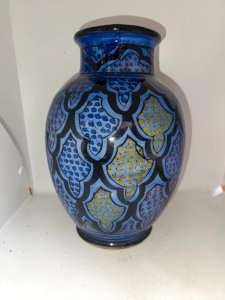 beautiful Moroccan vase? signed in good condition