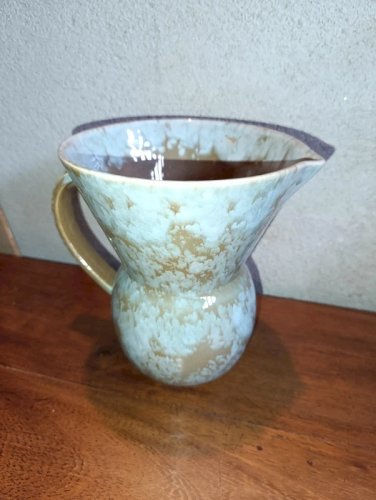 beau vase pichet made in luxembourg signé villeroy et boch en bon etat