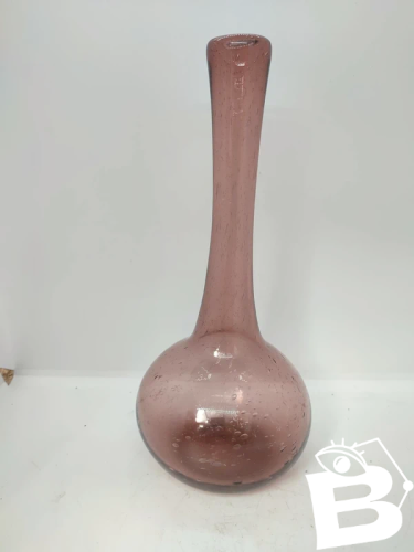 Beau vase signé  de la manufacture de Biot en bon etat