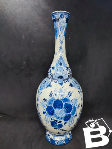 beau vase soliflore hauteur 31cm Regina par Delft en bon etat