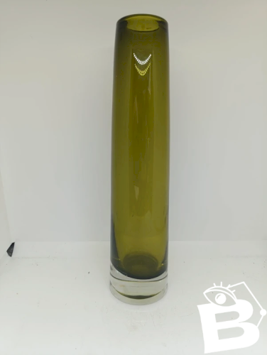 beau vase vert danois holmegaard annee 50-70 en bon etat