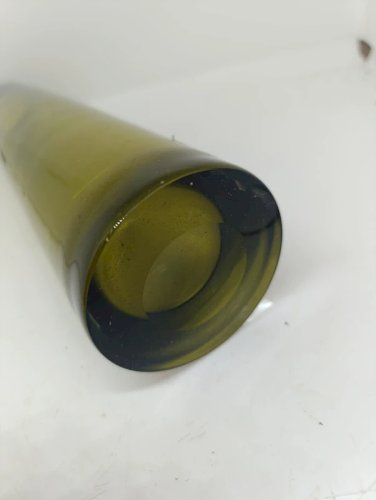beau vase vert danois holmegaard annee 50-70 en bon etat