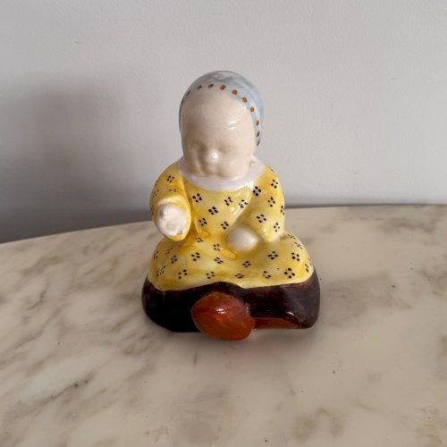 Bébé en céramique HB Quimper Berthe Savigny M3690