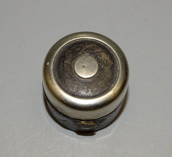 -BEL ANCIEN ENCRIER de VOYAGE Gainé de CUIR COLLECTION Début XXe  écriture  D