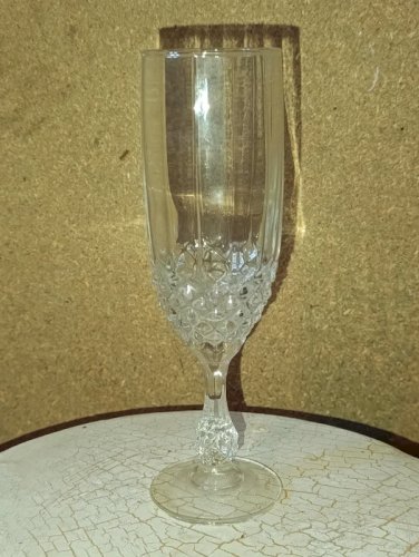 bel ensemble de 6 flutes a champagne luminarc vintage en bon etat