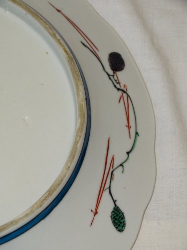 -BELLE ANCIENNE ASSIETTE PORCELAINE DU JAPON IMARI KO KUTANI COLLECTION ASIE  D