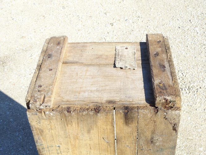 -BELLE ANCIENNE BOITE BOIS EPICERIE CHOCOLAT MENIER COLLECTION PUBLICITE DECO