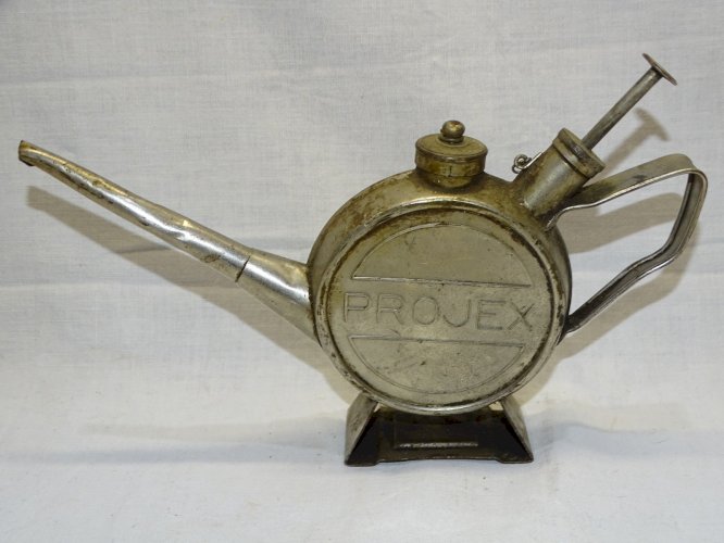 -BELLE ANCIENNE BURETTE AUTOMOBILE MARQUE PROJEX COLLECTION OUTIL ANCIEN VHC