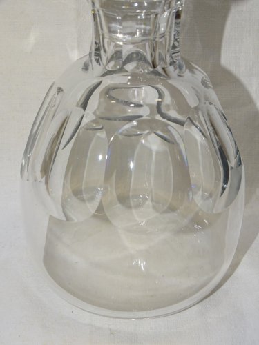 -BELLE ANCIENNE CARAFE BACCARAT à WHISKY Mod.LYAUTEY BOUCHON au N° déco TABLE  D