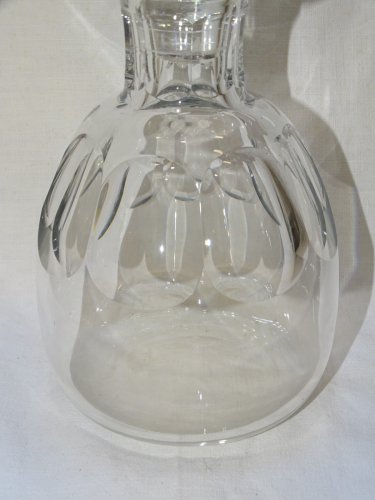 -BELLE ANCIENNE CARAFE BACCARAT à WHISKY Mod.LYAUTEY BOUCHON au N° déco TABLE  D