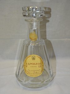 BEAUTIFUL OLD BACCARAT CARAFE NAPOLEON COURVOISIER COGNAC 0.70 liters D