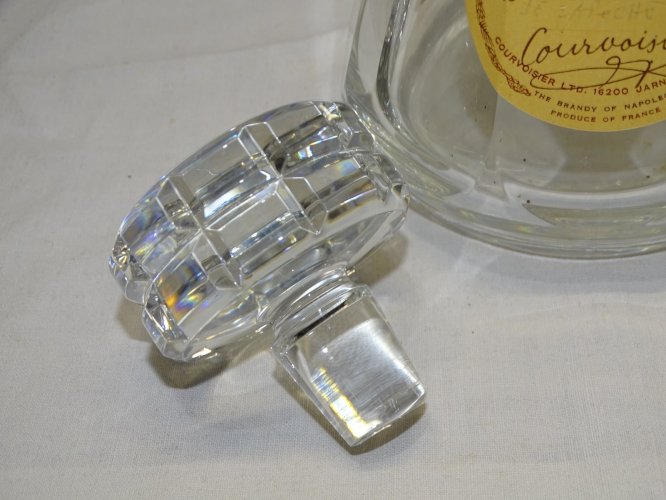 -BELLE ANCIENNE CARAFE BACCARAT COGNAC NAPOLEON COURVOISIER 0,70 litres    D