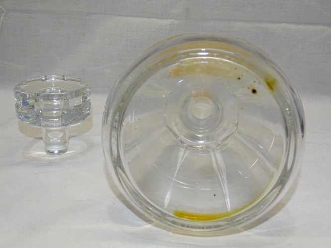 -BELLE ANCIENNE CARAFE BACCARAT COGNAC NAPOLEON COURVOISIER 0,70 litres    D