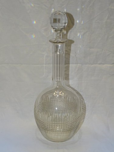 -BELLE ANCIENNE CARAFE CRISTAL BACCARAT Modèle NANCY avec son BOUCHON au N°  D