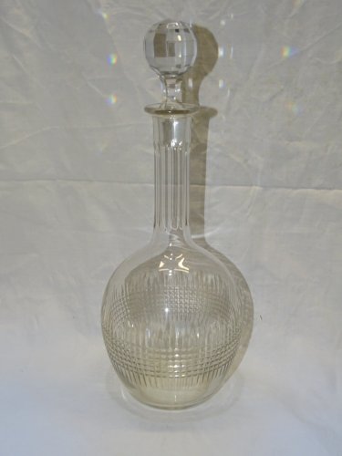 -BELLE ANCIENNE CARAFE CRISTAL BACCARAT Modèle NANCY avec son BOUCHON au N°  D