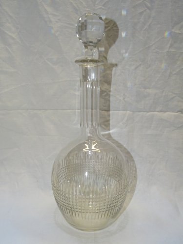 -BELLE ANCIENNE CARAFE CRISTAL BACCARAT Modèle NANCY avec son BOUCHON au N°  D