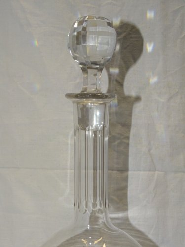 -BELLE ANCIENNE CARAFE CRISTAL BACCARAT Modèle NANCY avec son BOUCHON au N°  D
