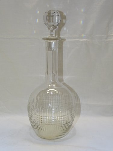 -BELLE ANCIENNE CARAFE CRISTAL BACCARAT Modèle NANCY avec son BOUCHON au N°   D