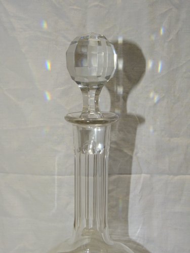 -BELLE ANCIENNE CARAFE CRISTAL BACCARAT Modèle NANCY avec son BOUCHON au N°  D