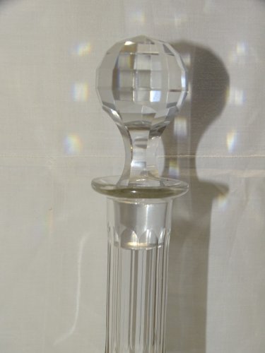 -BELLE ANCIENNE CARAFE CRISTAL BACCARAT Modèle NANCY avec son BOUCHON au N°   D