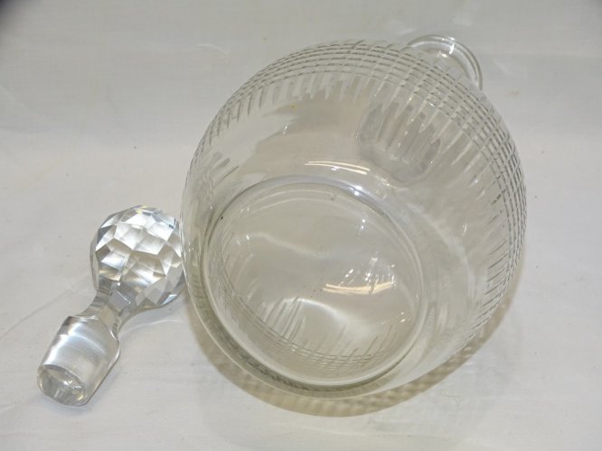 -BELLE ANCIENNE CARAFE CRISTAL BACCARAT Modèle NANCY avec son BOUCHON au N°   D