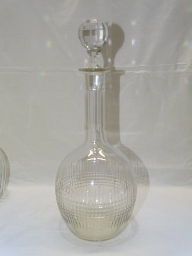 -BELLE ANCIENNE CARAFE CRISTAL BACCARAT Modèle NANCY avec son BOUCHON au N°   D