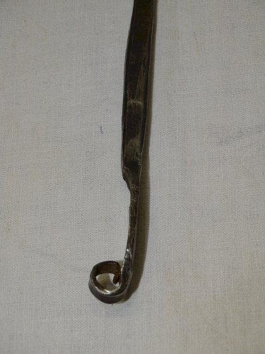 -BELLE ANCIENNE CLE AFRIQUE DU NORD FER FORGE COLLECTION déco VITRINE    D
