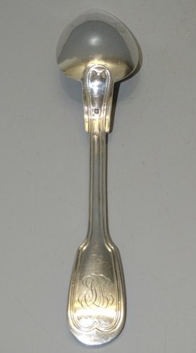 -BELLE ANCIENNE CUILLERE ARGENT CHIFFREE Poinçons MINERVE et ORFEVRE   D