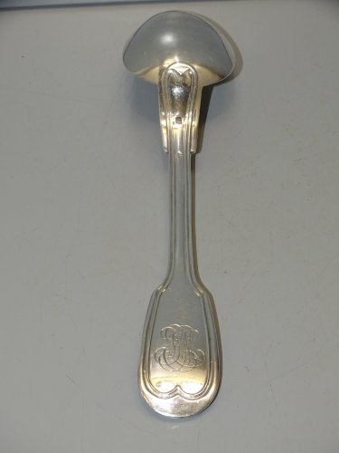 -BELLE ANCIENNE CUILLERE ARGENT CHIFFREE Poinçons MINERVE et ORFEVRE   D