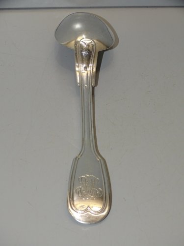 -BELLE ANCIENNE CUILLERE ARGENT CHIFFREE Poinçons MINERVE et ORFEVRE   D