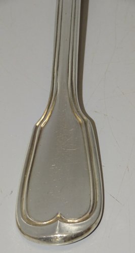 -BELLE ANCIENNE FOURCHETTE ARGENT CHIFFREE Poinçons MINERVE et ORFEVRE   D