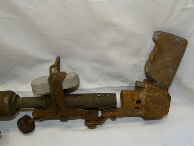 -BELLE ANCIENNE LAMPE A SOUDER Marque M RIPPES COLLECTION OUTIL ANCIEN   D