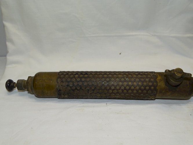 -BELLE ANCIENNE LAMPE A SOUDER Marque M RIPPES COLLECTION OUTIL ANCIEN   D