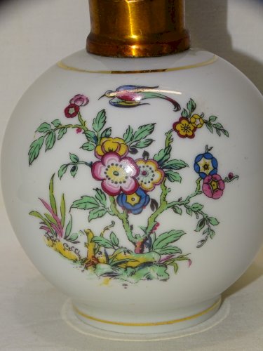 -BELLE ANCIENNE LAMPE BERGER LIMOGES CHARLES AHRENFELDT JOLI BOUCHON    D