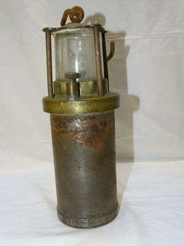 -BELLE ANCIENNE LAMPE DE SECURITE ou de MARINE ou de MINEUR OLDHAM & sons    D