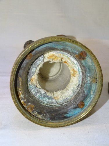 -BELLE ANCIENNE LAMPE DE SECURITE ou de MARINE ou de MINEUR OLDHAM & sons    D