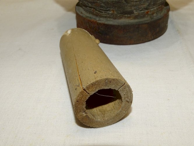 -BELLE ANCIENNE LAMPE LANTERNE BRUTALISTE MAX LE BRE COLLECTION DECO XXe