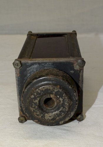 -BELLE ANCIENNE LANTERNE A BOUGIE MARQUE JUNIUS ECLAIRAGE LABO PHOTOS    D