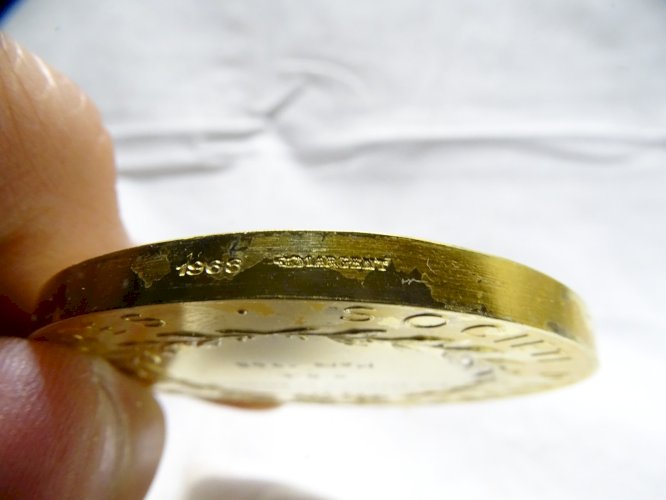 -BELLE ANCIENNE MEDAILLE ENCOURAGEMENT AU PROGRES MARIANNE J COEFFIN ATTRIBUEE