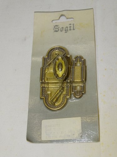 -BELLE ANCIENNE TARGETTE LAITON STYLE LXVI  MARQUE SOGIL ENCORE EMBALLEE    D