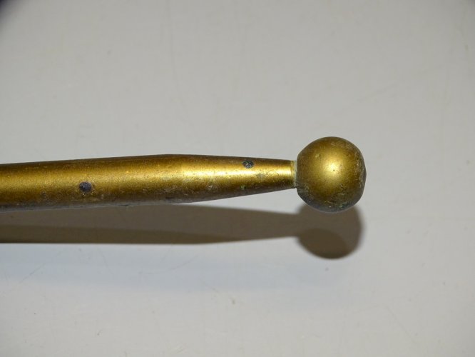 -BELLE ANCRE MINIATURE EN BRONZE DECORATIVE PRESSE PAPIER BUREAU COLLECTION   D