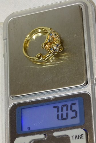 -BELLE BAGUE PANTHERE CAMILLE LUCIE JAMAIS PORTEE DANS SA BOITE BIJOUTERIE   D