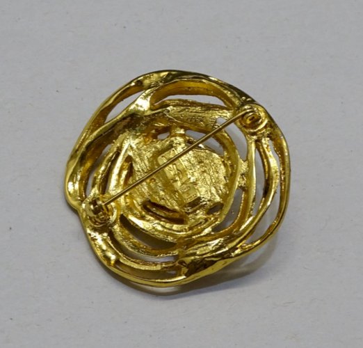 -BELLE BROCHE  YVES SAINT LAURENT YSL BIJOU ANCIEN BROCHE ANCIENNE COLLECTION  D