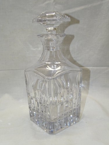 -BELLE CARAFE COGNAC PRINCE HUBERT de POLIGNAC CRISTAL  SEVRES FINE CHAMPAGNE  D